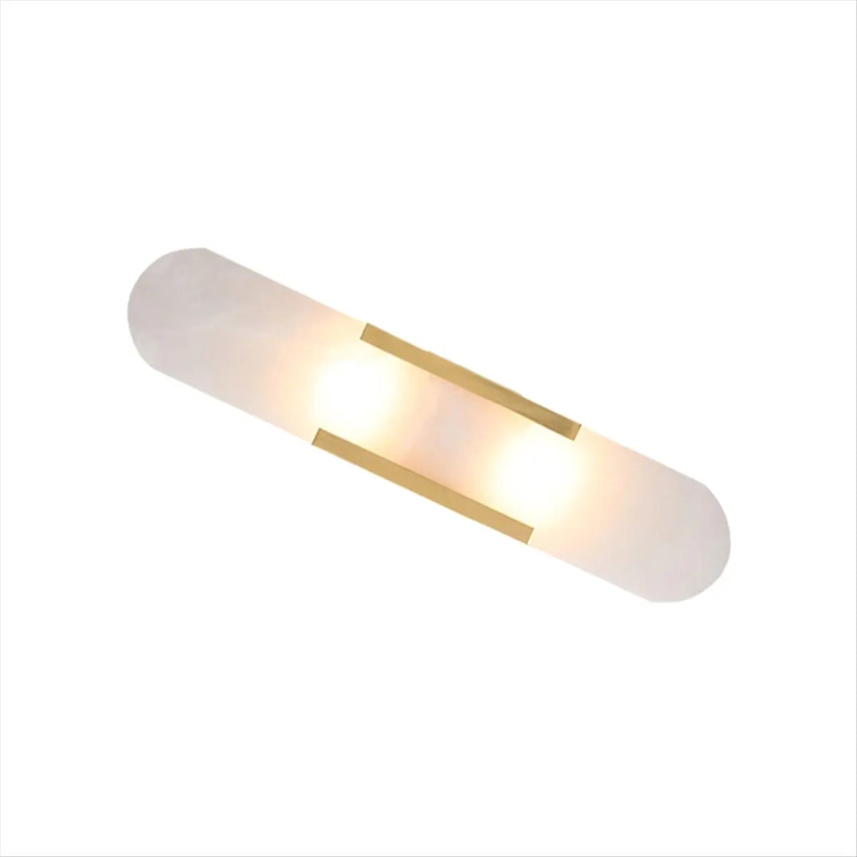 【~ New FDDT】Natural Marble Wall Lamp Living Room Bedroom Bedside Decoration Wall Light Golden Hotel Aisle Staircase Sconce