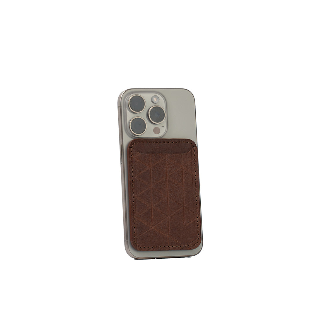 Leather Wallet compatible with MagSafe - Classic (Vectors)